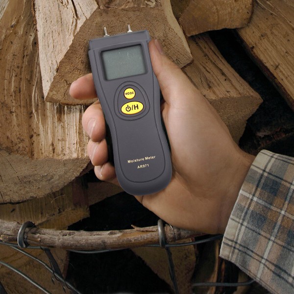 Wood Moisture Meter Bamboo Paper moisture tester analyzer AR971