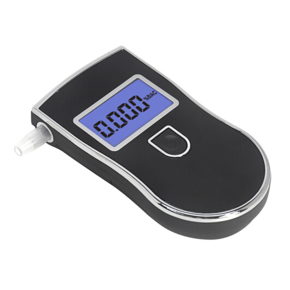Digital Breath Alcohol Tester Breathalyzer Analyzer Detector - Click Image to Close