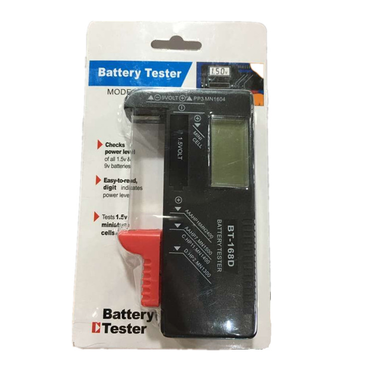 Digital Universal Battery Tester BT-168D