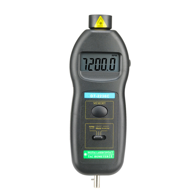 Tachometer 2 In 1 Digital Rpm Tachometer Tester - Click Image to Close