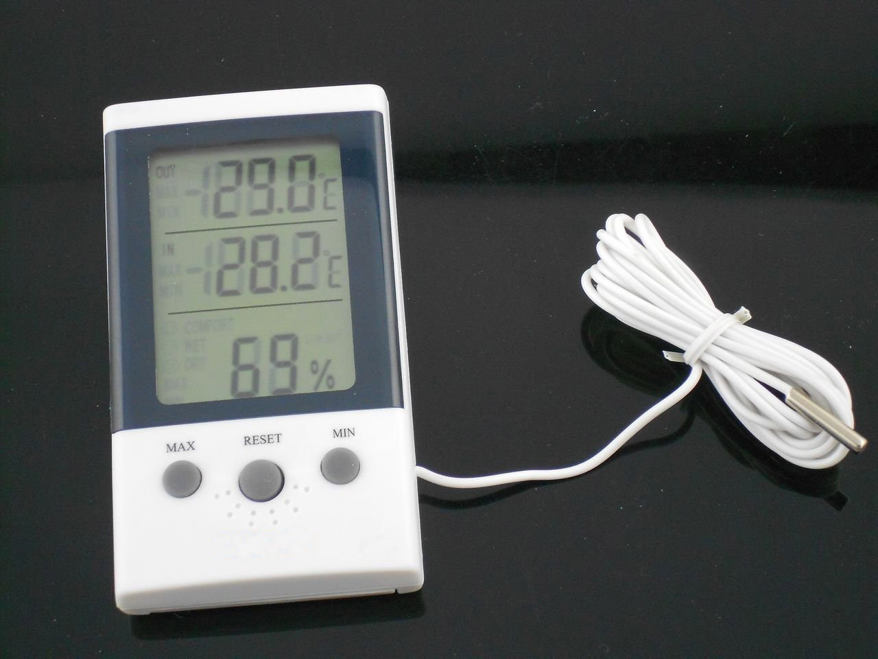 Home Thermometer Hygrometer Memory Function DT-3