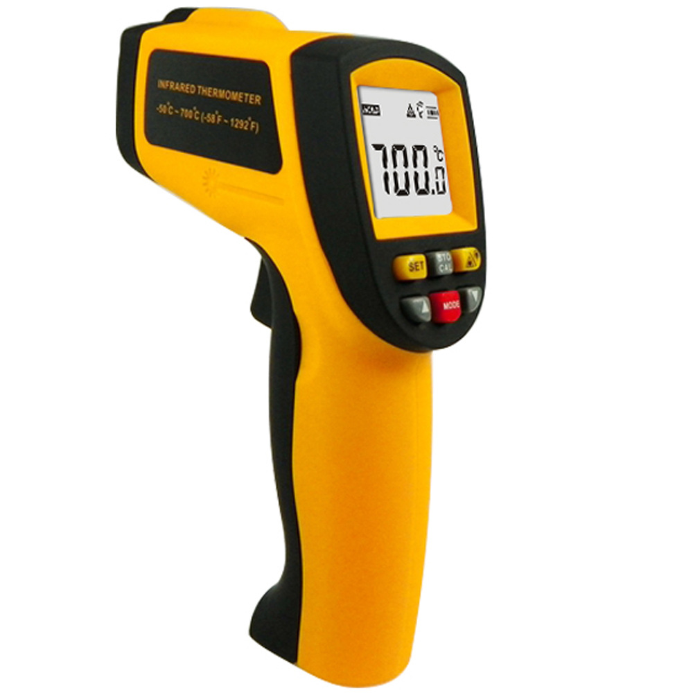 No contact -50-700'C Industrial Infrared Thermometer DT-700