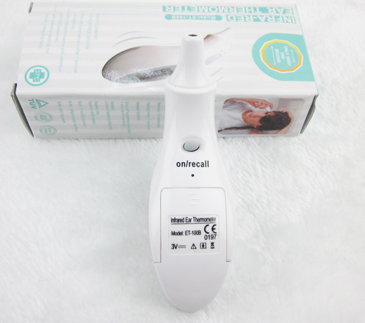 Infrared Digital Ear Thermometer Body Temperature ET-100B - Click Image to Close