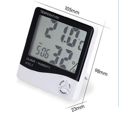 Accurate Digital Temperature Humidity Meter Thermometer HTC-1