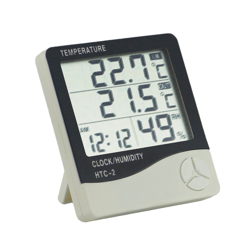 Digital Thermometer Hygrometer Weather StationTemperature HTC-2 