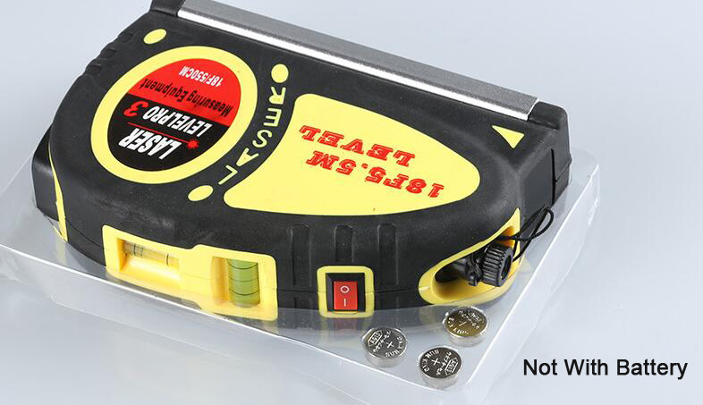 Laser Level Marker 18 FT W/550cm Measuring Tape LV05