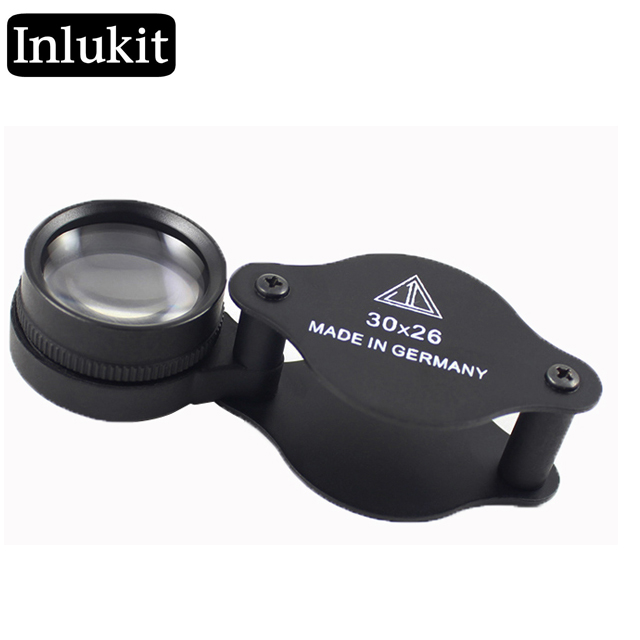 All Optical Zeiss Lens Jewelry Magnifier Metal Fold 30*26