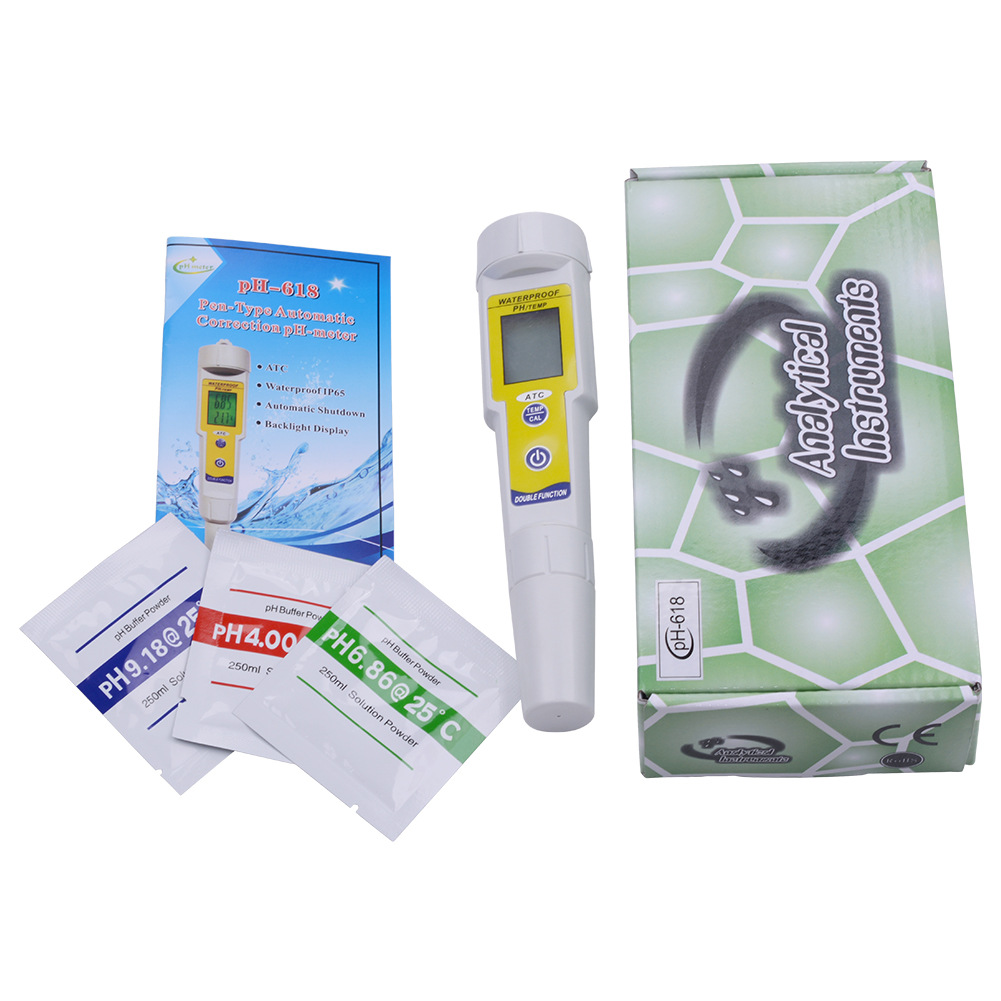 Waterproof pH meter test pen ph tester aquarium pH test pen