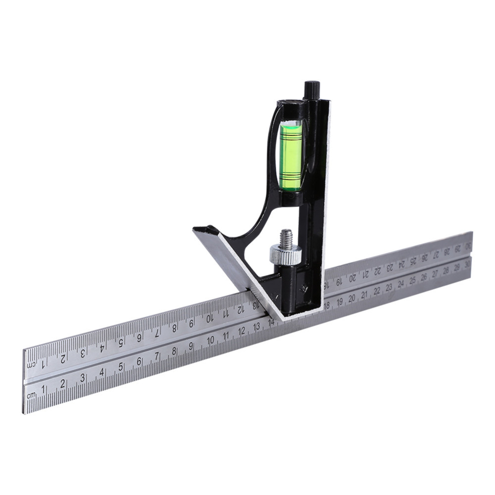 300mm (12") Adjustable Square Set Right Angle Ruler TAR-300
