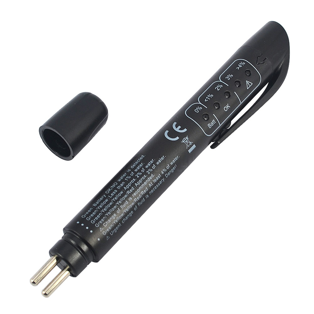 Car Detector Brake Fluid Tester Pen 5 LED TBK001