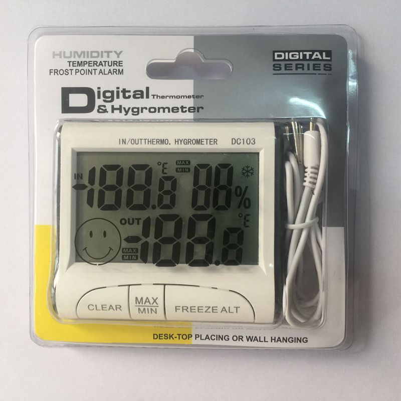 Household Indoor and Outdoor Use Temperature Humidity Meter - Click Image to Close