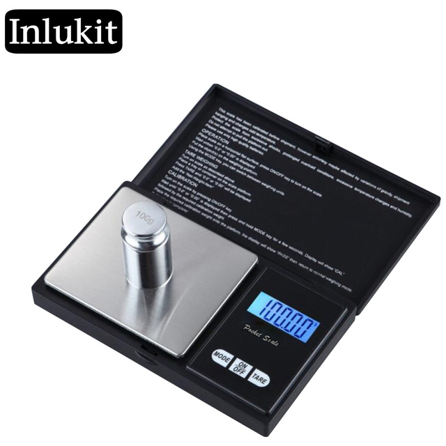 100g * 0.01g Mini LCD Digital Pocket Jewelry Gold Diamond Scale