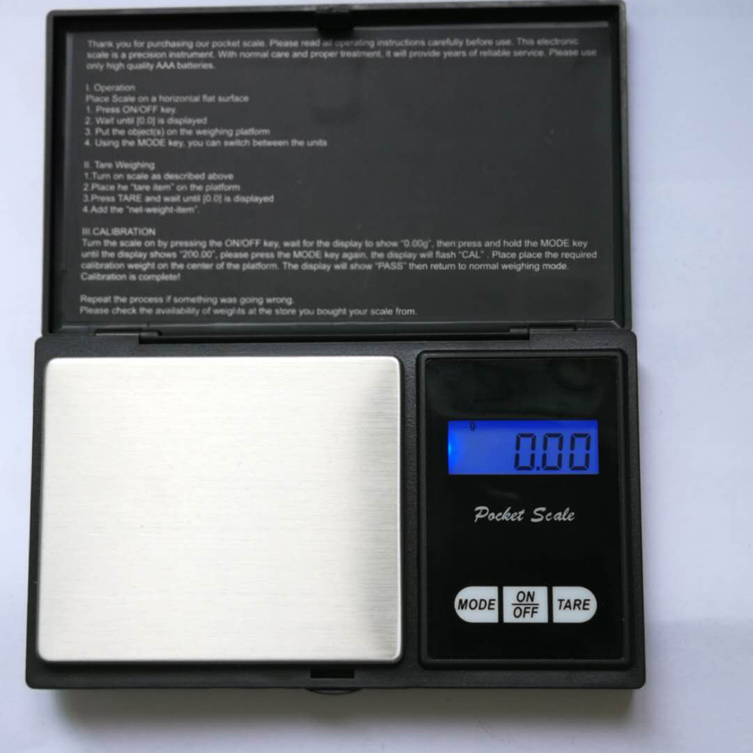 100g * 0.01g Mini LCD Digital Pocket Jewelry Gold Diamond Scale