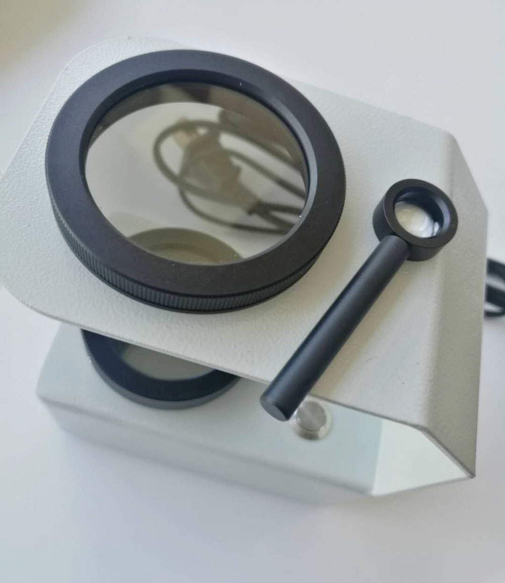 Desktop Polariscope Built-in LED Gemstone Polariscope