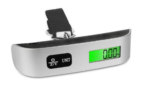 50kgs/110lb LCD Digital Pocket scale Hand-held Travel Balance