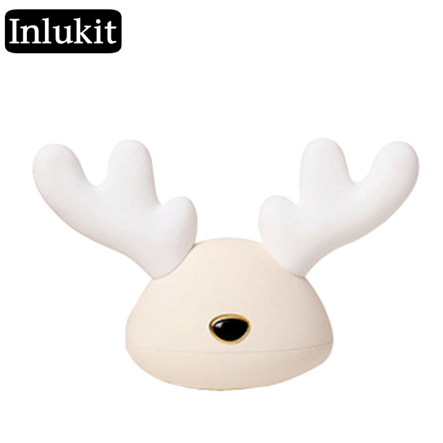 Deer Silicone Light LED Creative Gift Colorful Night Light USB