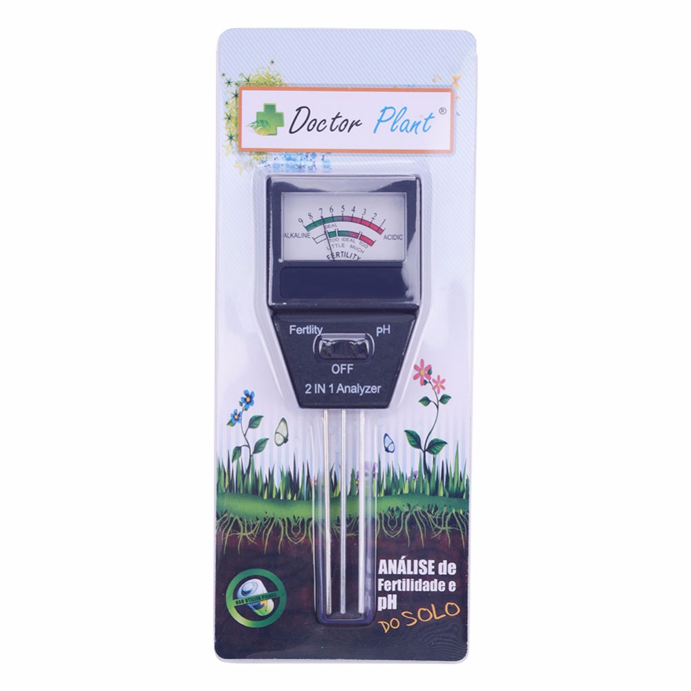 Gardening tools 2 in 1 Soil PH meter& fertility tester