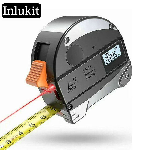 2 in 1 40M Laser Rangefinder Digital Tape Measure meter