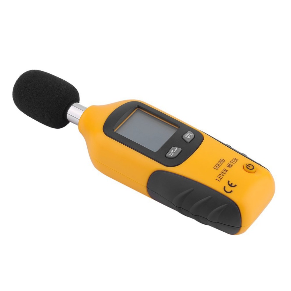 Noise Tester 30-130dB Sound Level Decibel Monitoring Tester