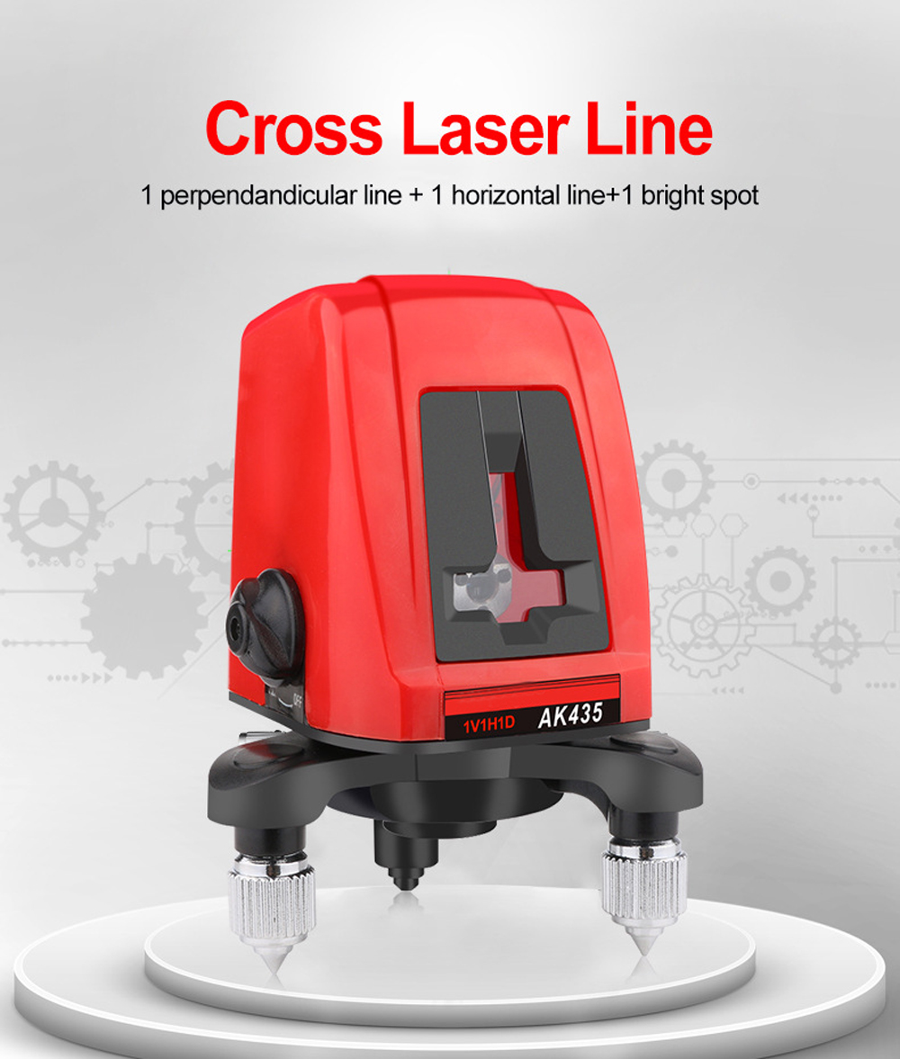 Mini Laser Levels Self-leveling Cross Line 2 Line 1 Dot - Click Image to Close