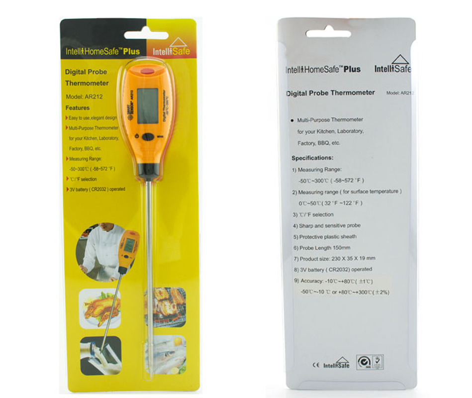 -50’C to 300’C Home kitchen Thermometer probe Thermometer