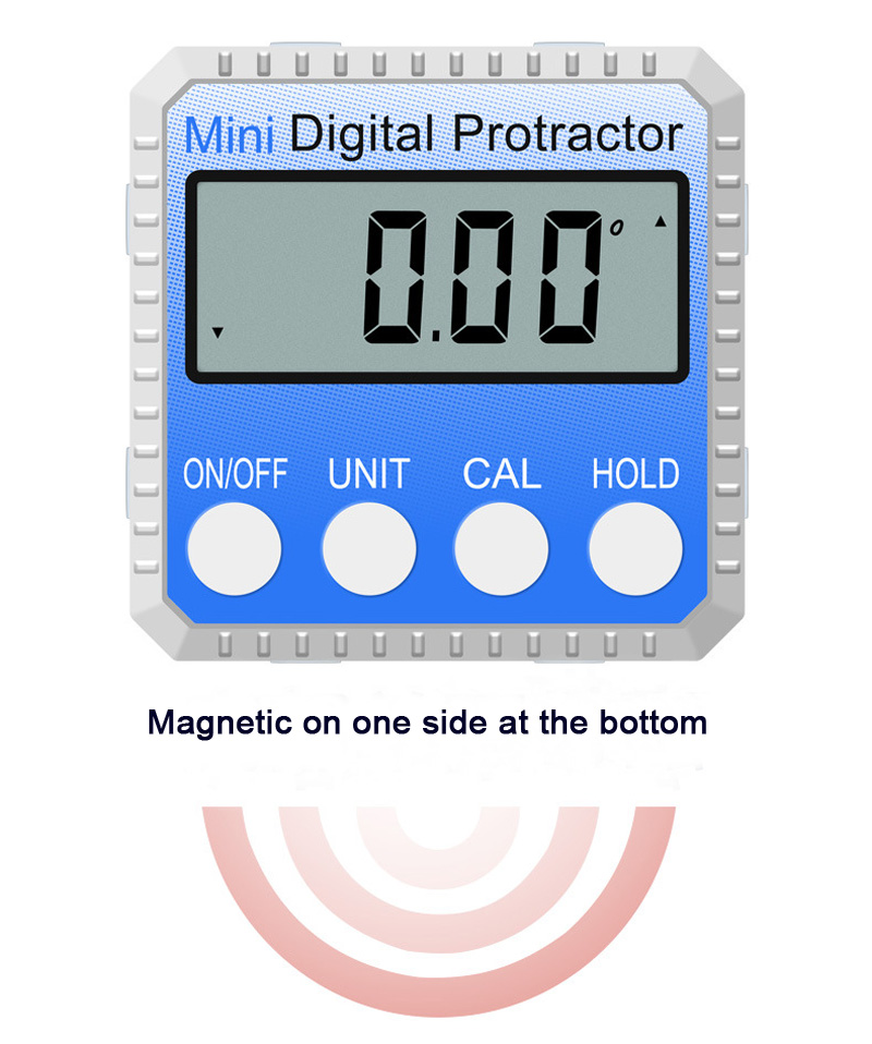 Digital Protractor Level 360 degree Inclinometer Tilt Box