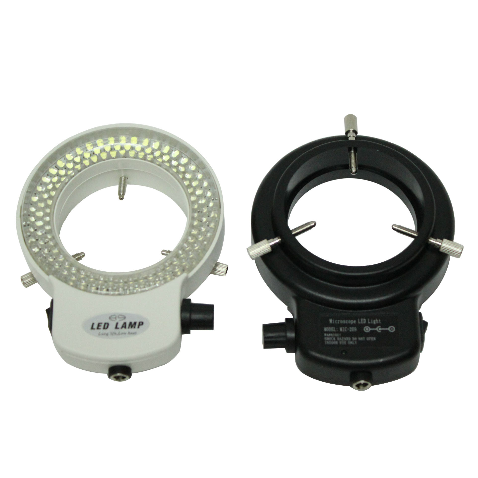 63mm 144pcs LED Lamp adjustable Microscope LED ring light source - Click Image to Close