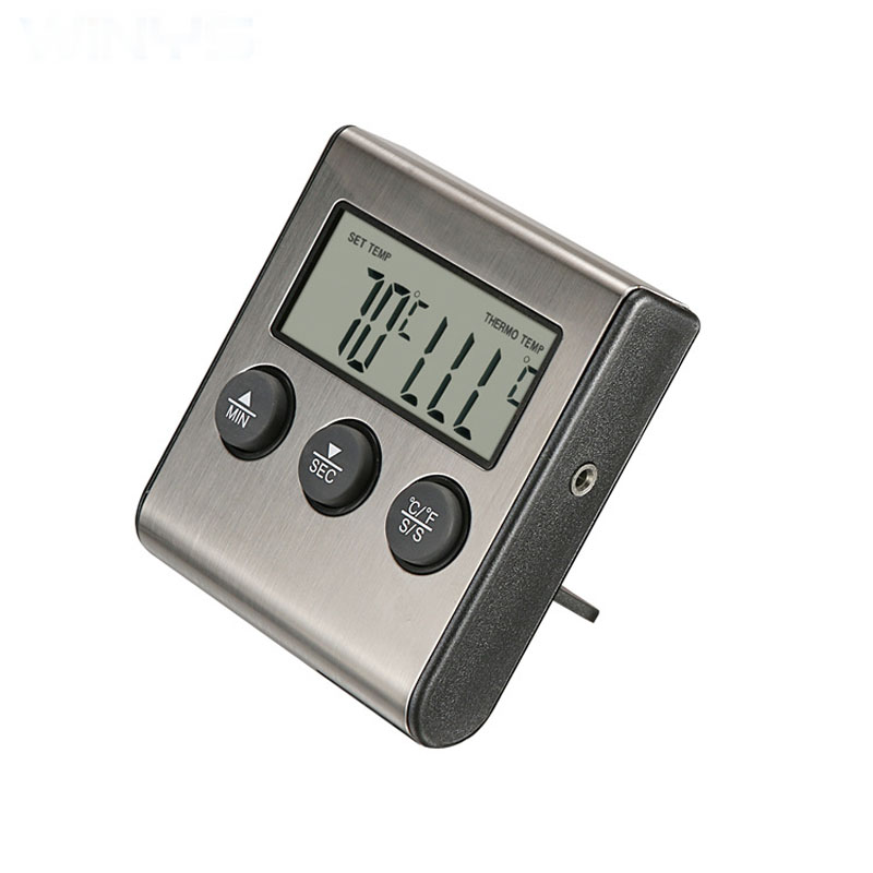 Digital Food Kitchen Oven Thermometer Probe For BBQ Thermometer