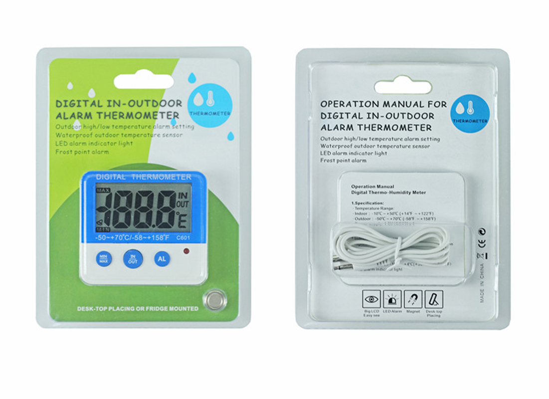 Household Indoor and Outdoor Thermometers
