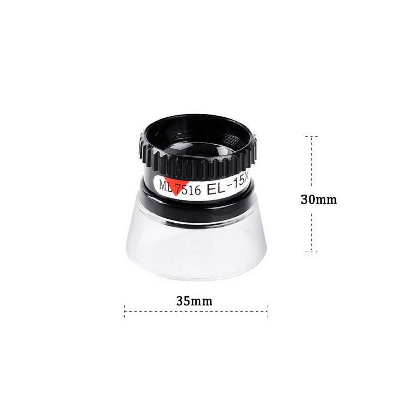 15X Portable Mini Jeweler Watch Magnifier Repair Kit Tool