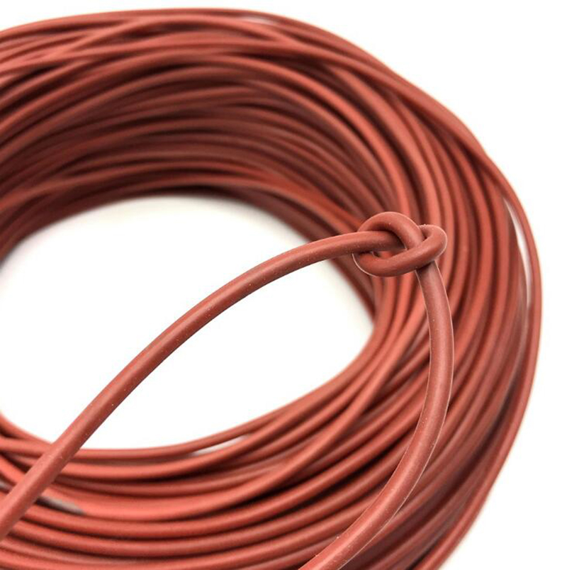 12K 100meter carbon fiber heating wire Silicone rubber wire