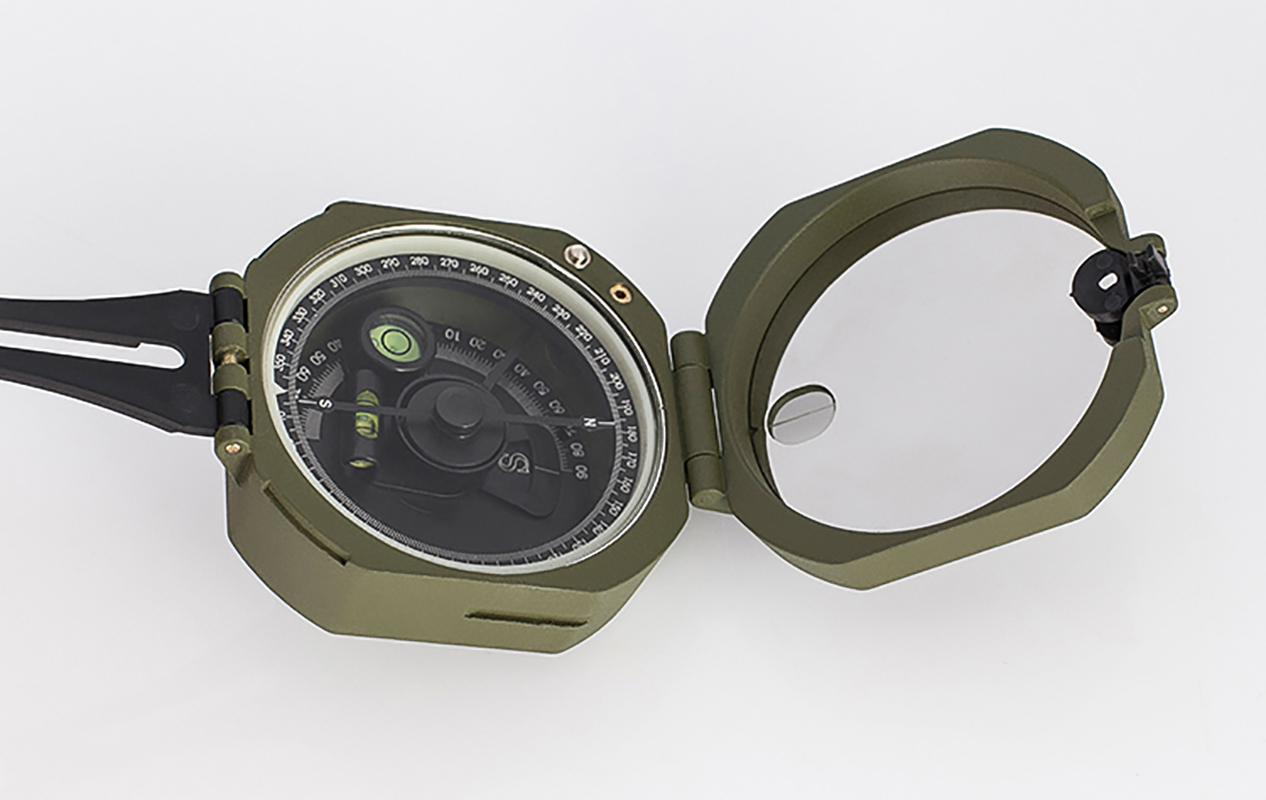 Zinc alloy Luminous multifunctional outdoor compass