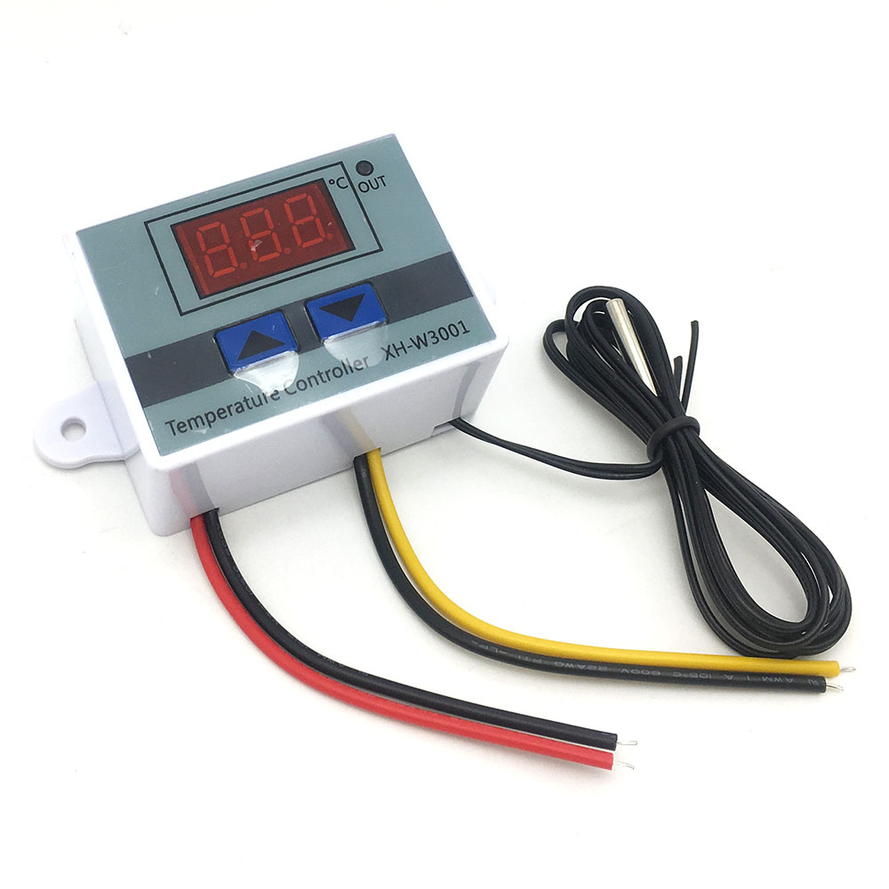 220V digital temperature controller NTC sensor thermostat