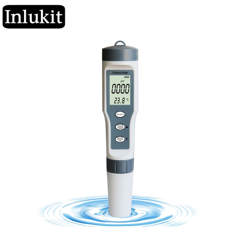 3 In1 pH value TDS temperature Portable water test PH pen