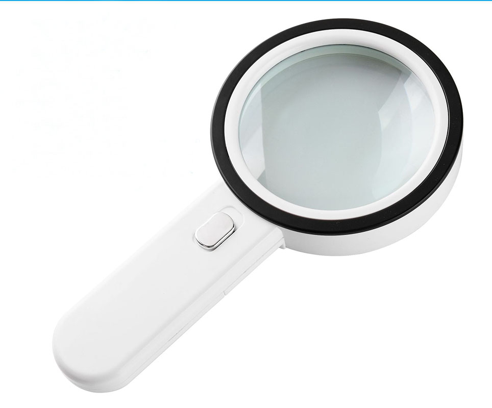 30x hand-held jewelry appraisal magnifying glass