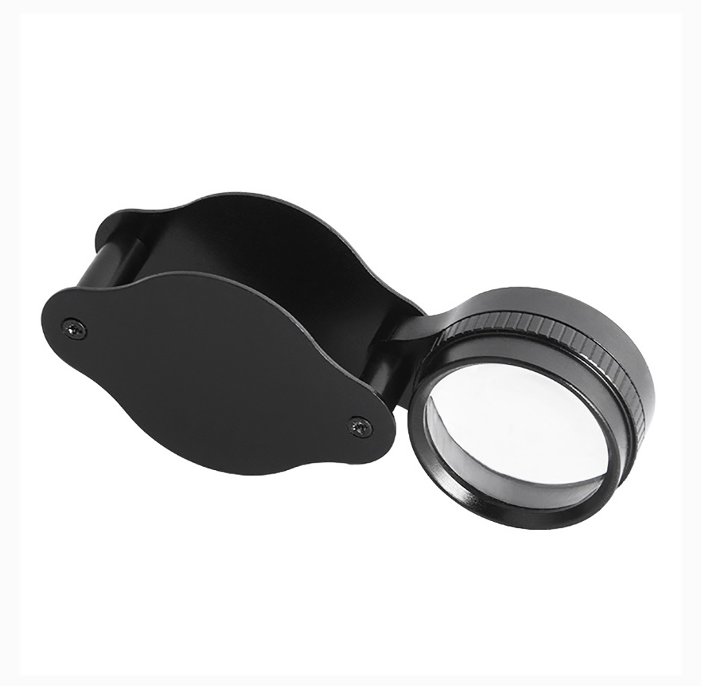 30x30mm full optical glass lens jewelry folding Magnifier