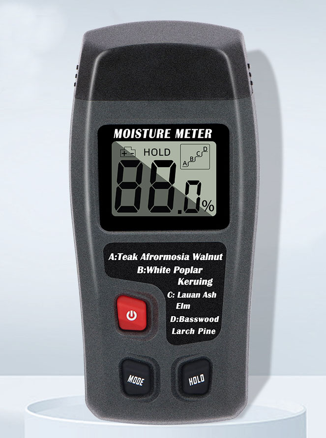 Wood Moisture Meter Hygrometer Density Digital Electrical Tester