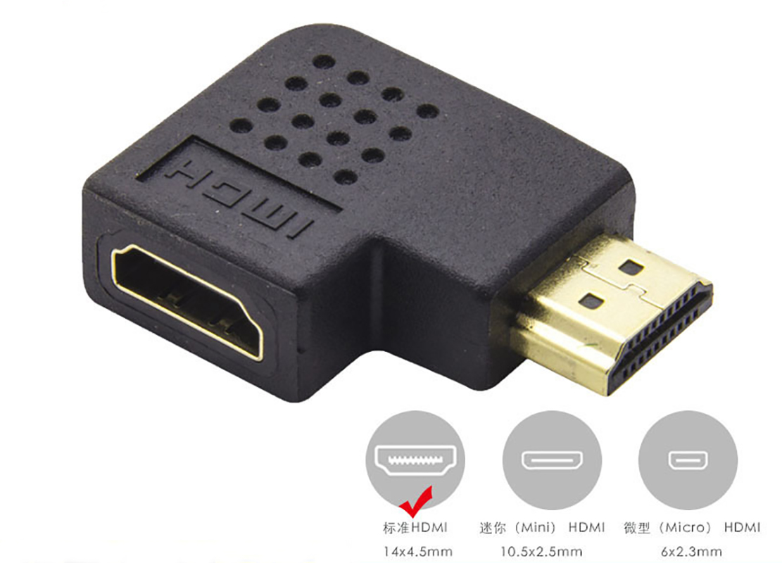 Adaptor with multiple directions HDMI adapter - Click Image to Close
