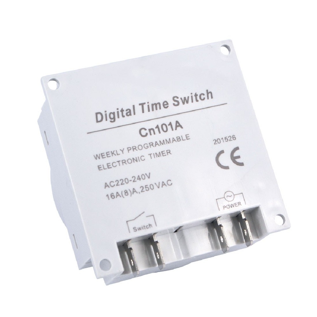 2pcs AC 220V Digital Round Timer Time Switch Support TT-101A - Click Image to Close