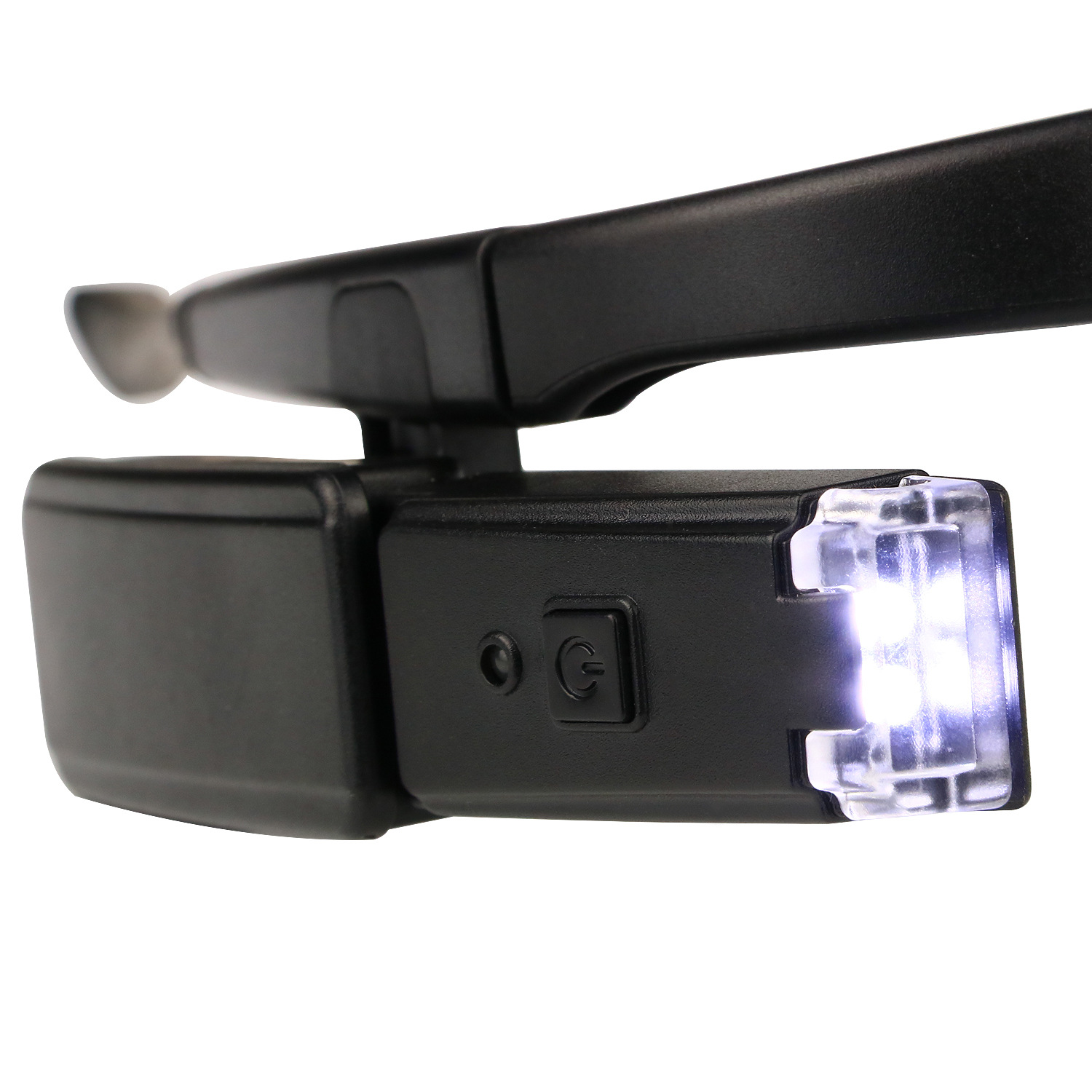 USB rechargeable LED illuminated spectacle type Head Magnifier