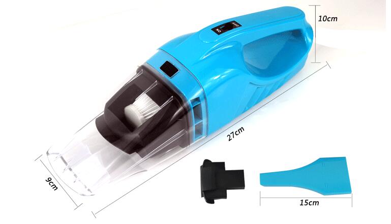 Car Vacuum Cleaner Portable Dry Filter75W 12V Blue TT-1700Y