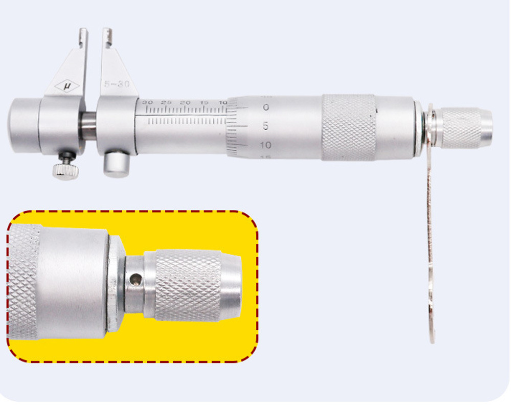 0.01mm Accuracy 5-30mm Inside Micrometer Caliper Gauge