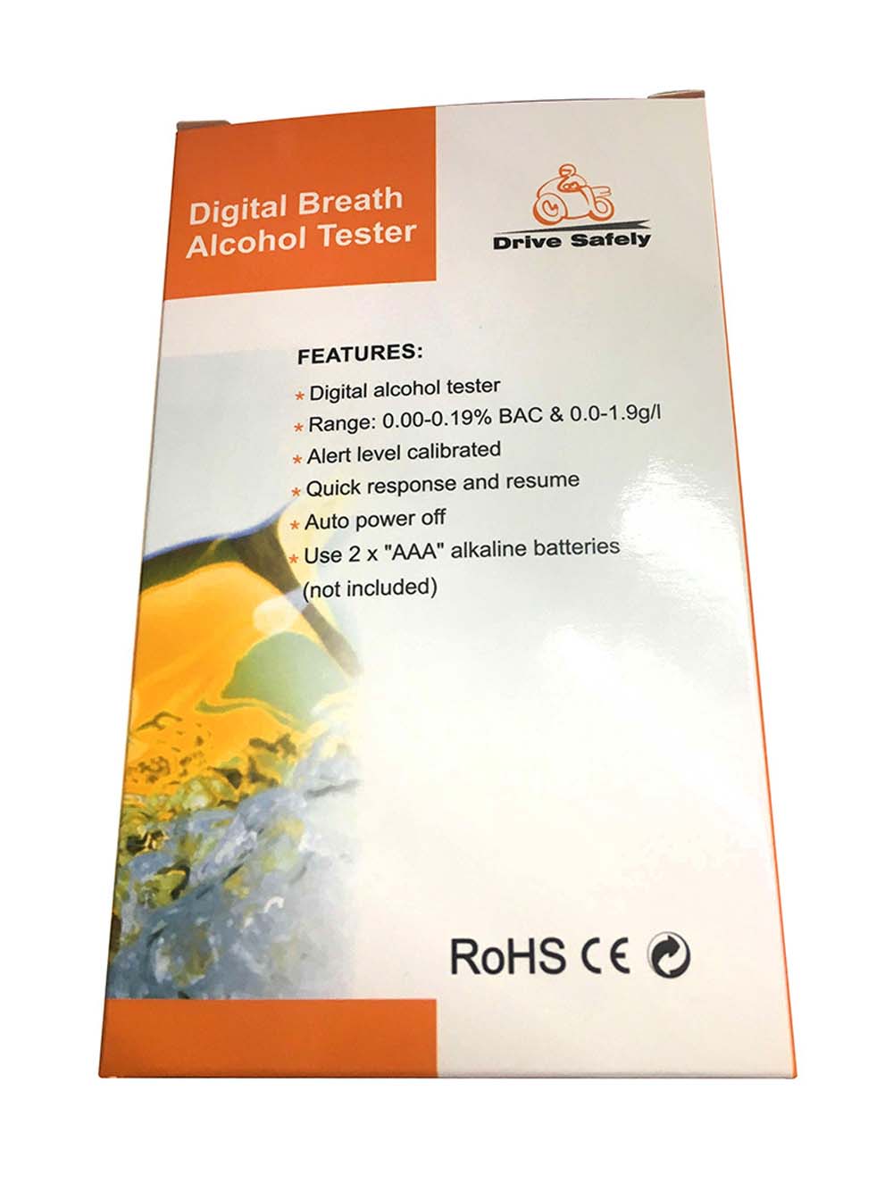 Portable Digital Breath Alcohol Tester TT-6387