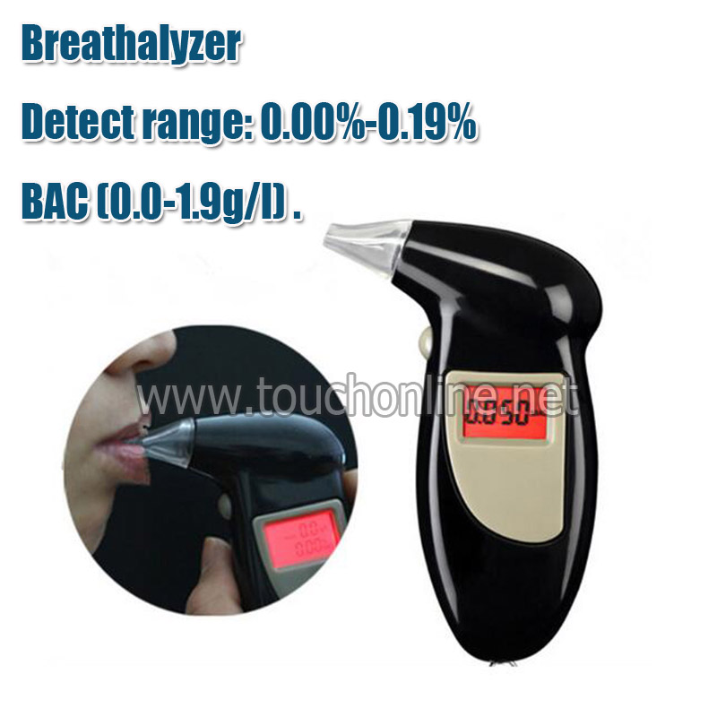Digital Breath Alcohol Tester Alcohol Detector Breathalyzer