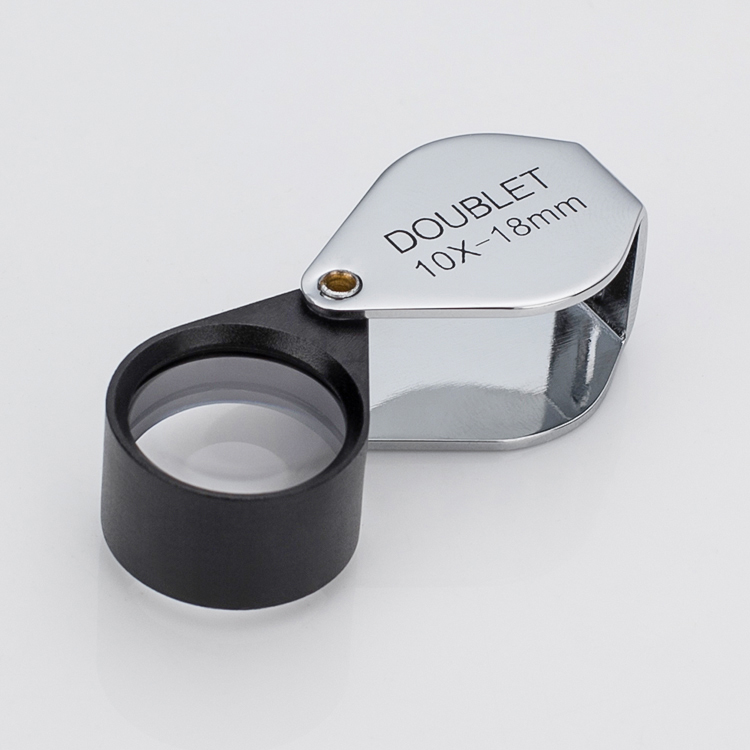 10X 18mm Fold Identifier Loupe Jewelry Magnifying glass TT-7005B