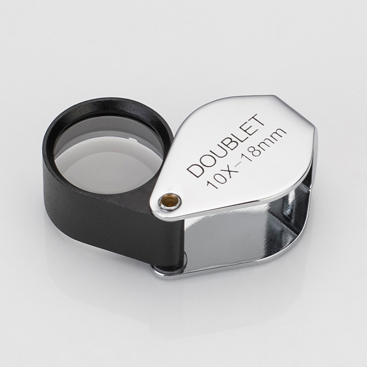 10X 18mm Fold Identifier Loupe Jewelry Magnifying glass TT-7005B