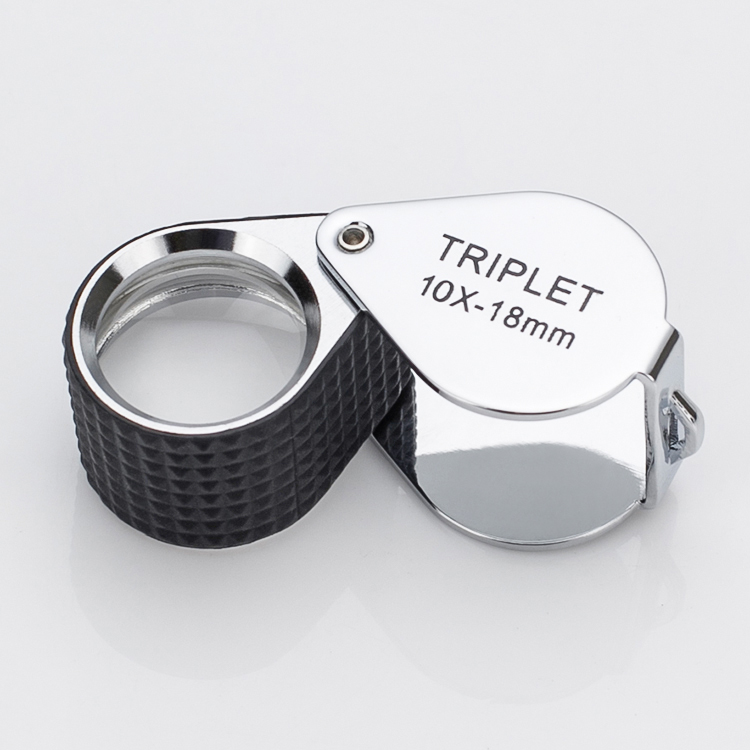 10X 18mm Fold Identifier Loupe Jewelry Magnifying glass TT-7007D