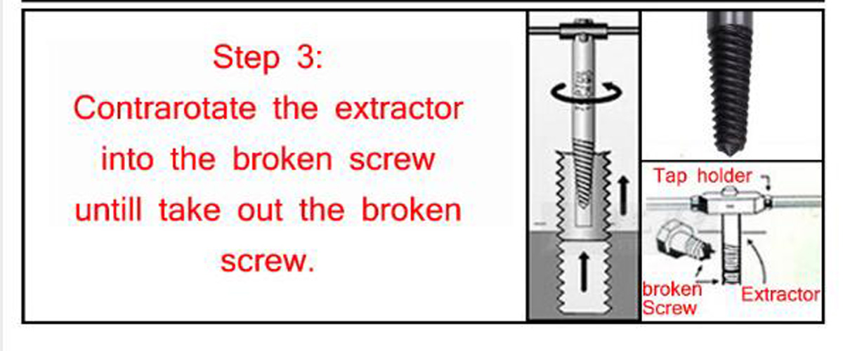 Hand tools 5pcs per set Screw Extractor Set - Click Image to Close