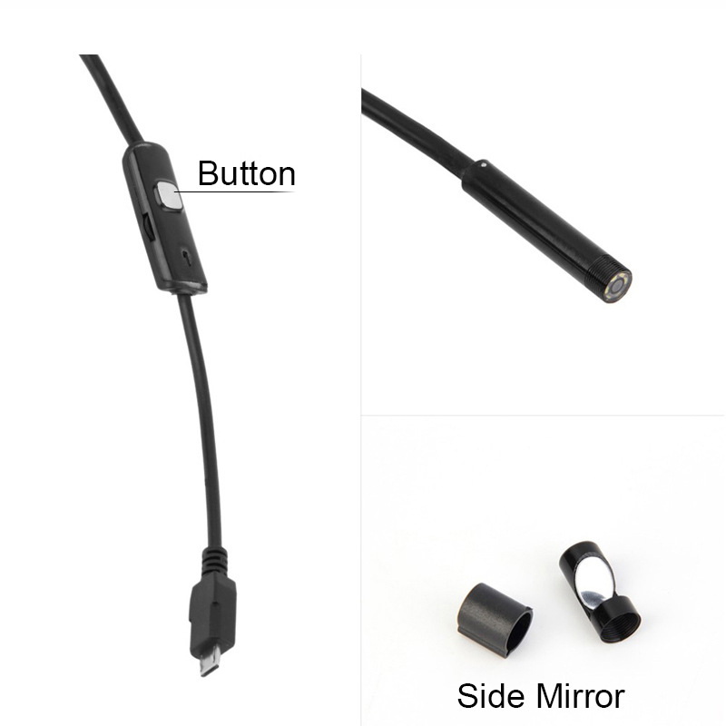 5.5mm 1.5m USB Portable 6 LED Borescope Inspection