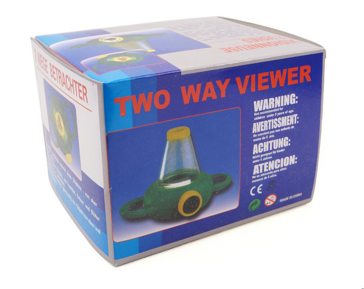 Portable Dual-way Bug Insect Viewer 3x Magnifier TT20167